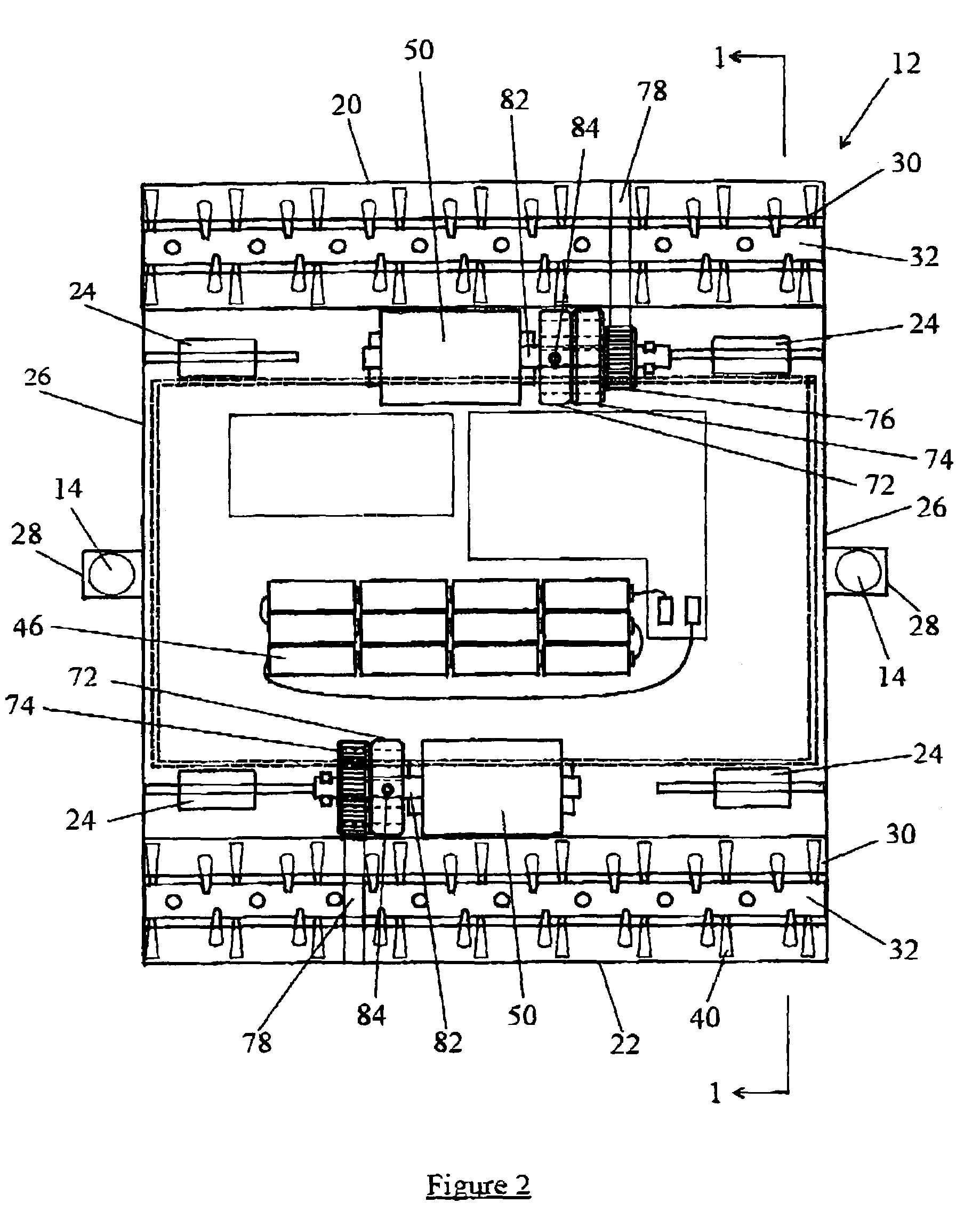 Appliance which utilizes a magnetic clutch to transmit power from a drive means to a movable member and a magnetic clutch