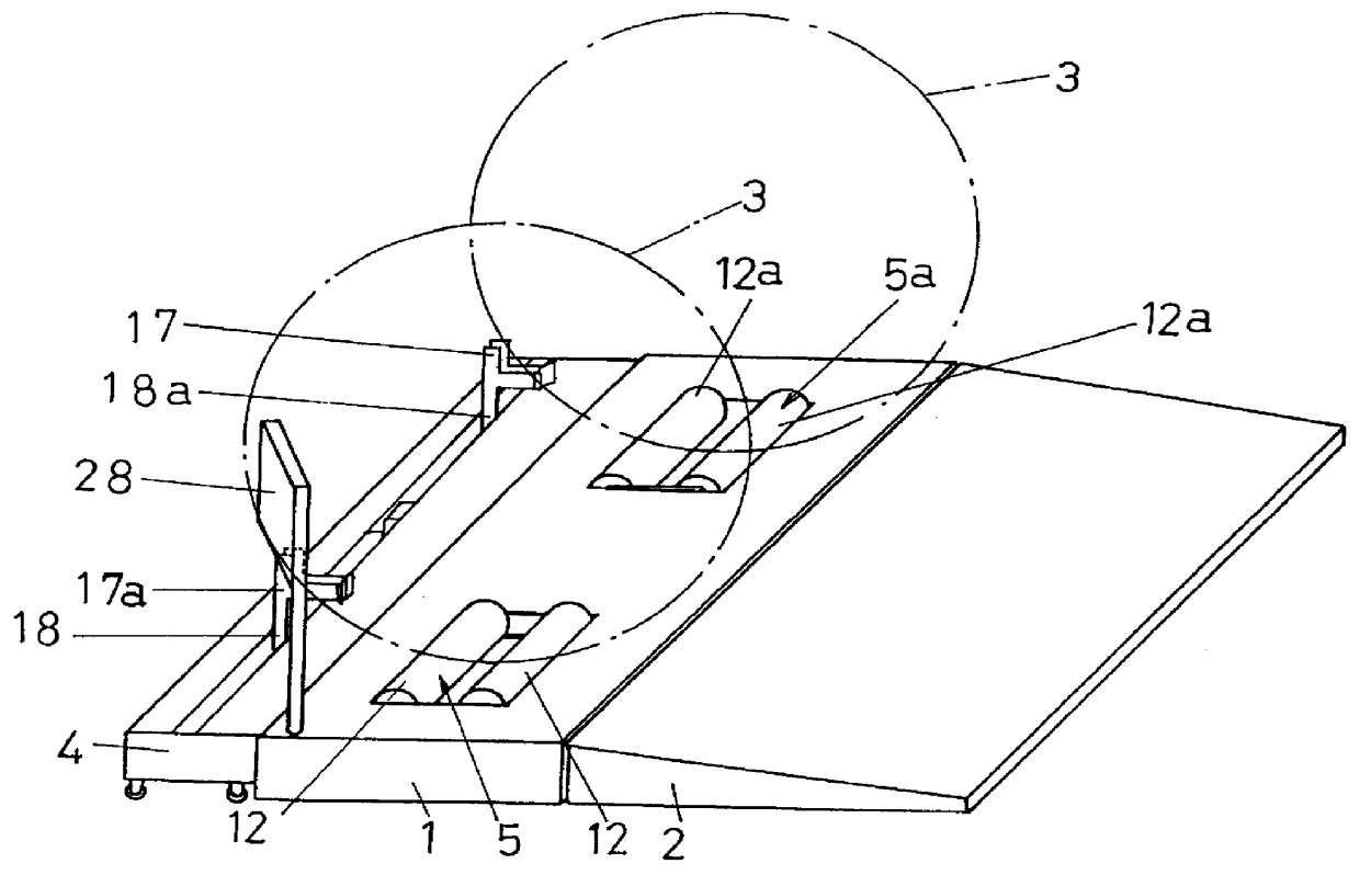 Treadmill for wheelchair