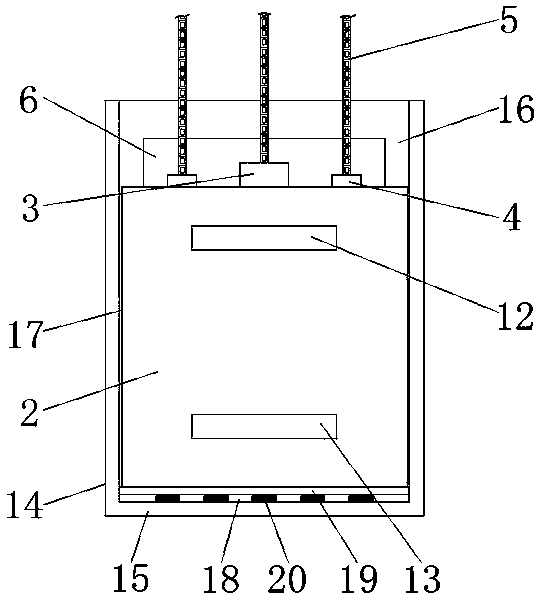 Novel water gate capable of being unceasingly used in water conservancy dam