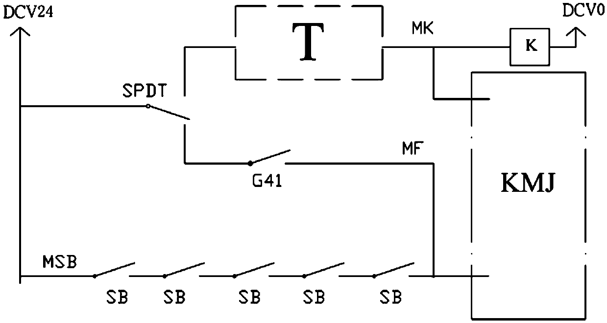 Compensation protection device for elevator inspection door lock