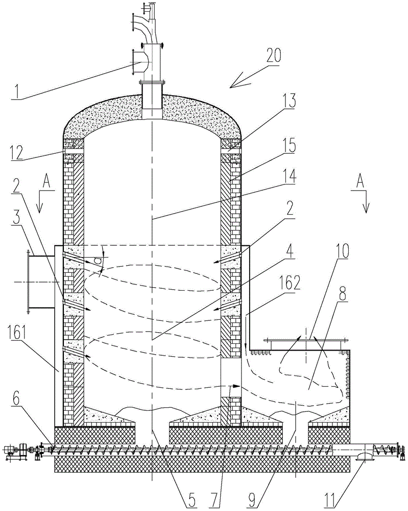 Pulverized coal combustion heating furnace