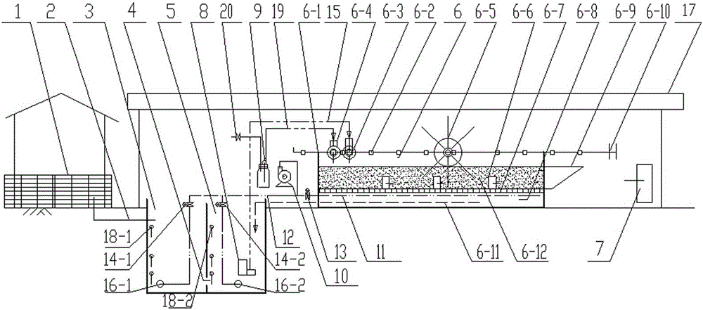 Method for making biological fertilizer by utilizing livestock and poultry waste