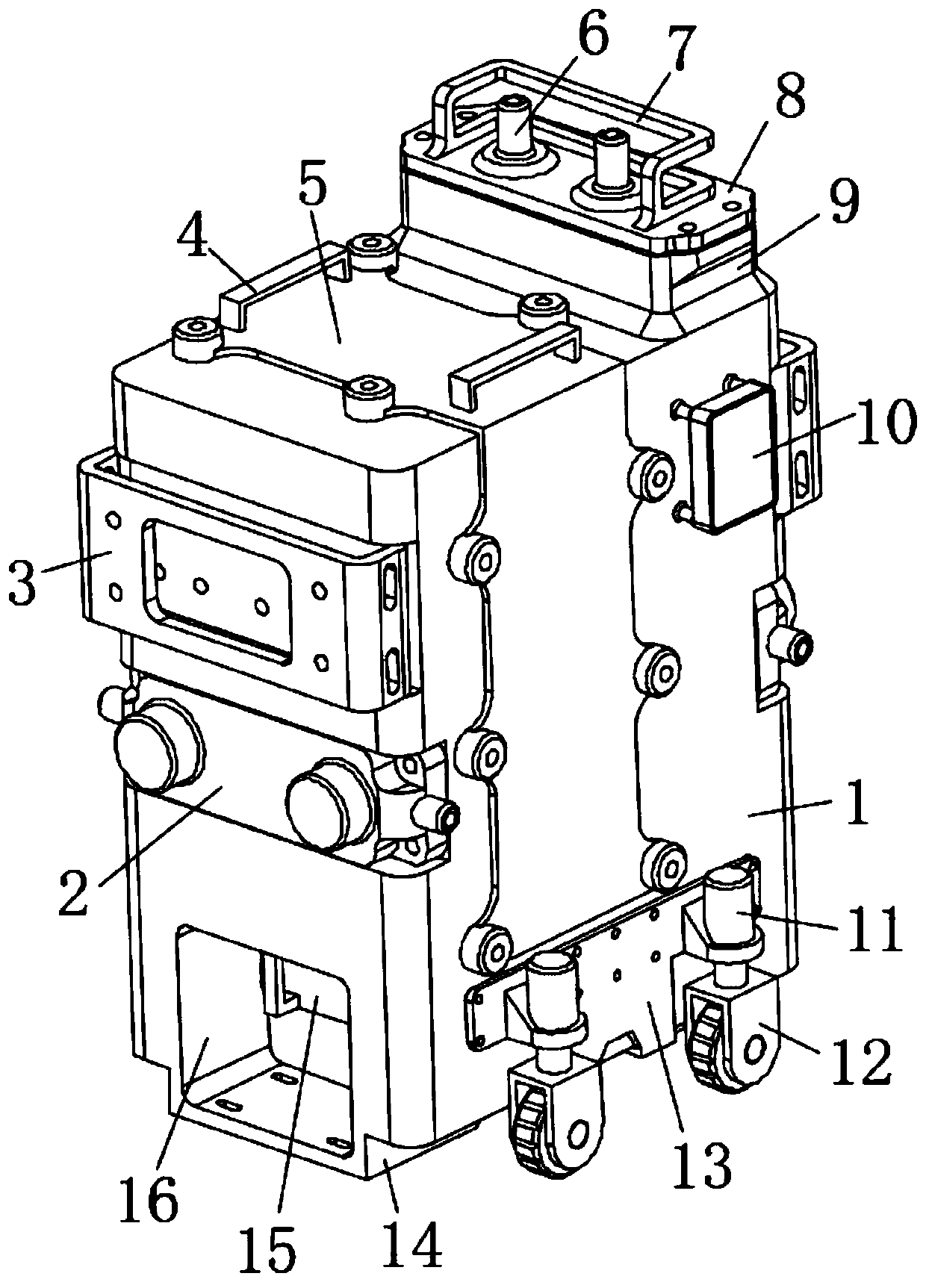 Ship oil storage tank capable of quickly filtering oil