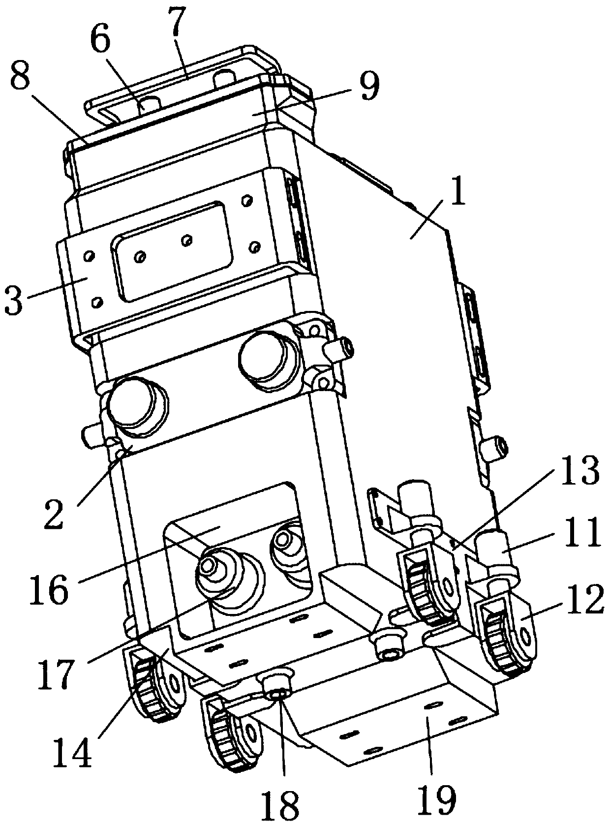 Ship oil storage tank capable of quickly filtering oil