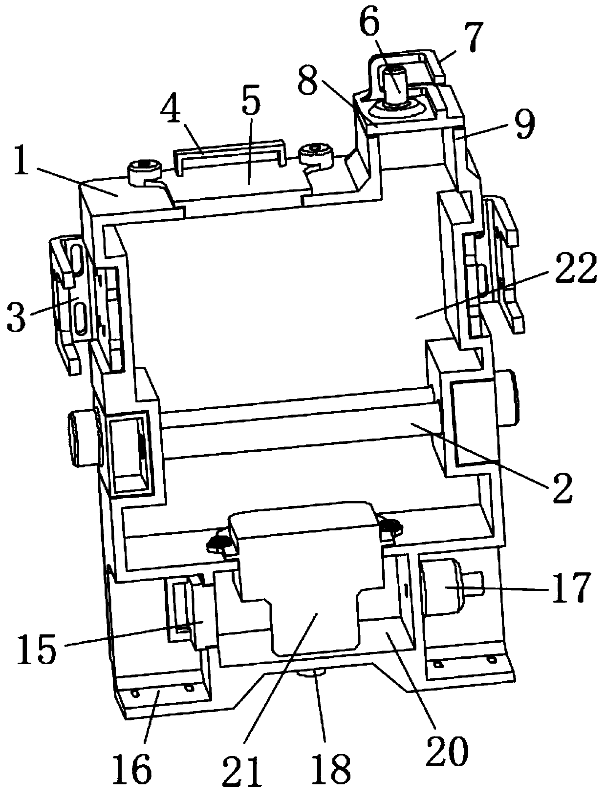 Ship oil storage tank capable of quickly filtering oil