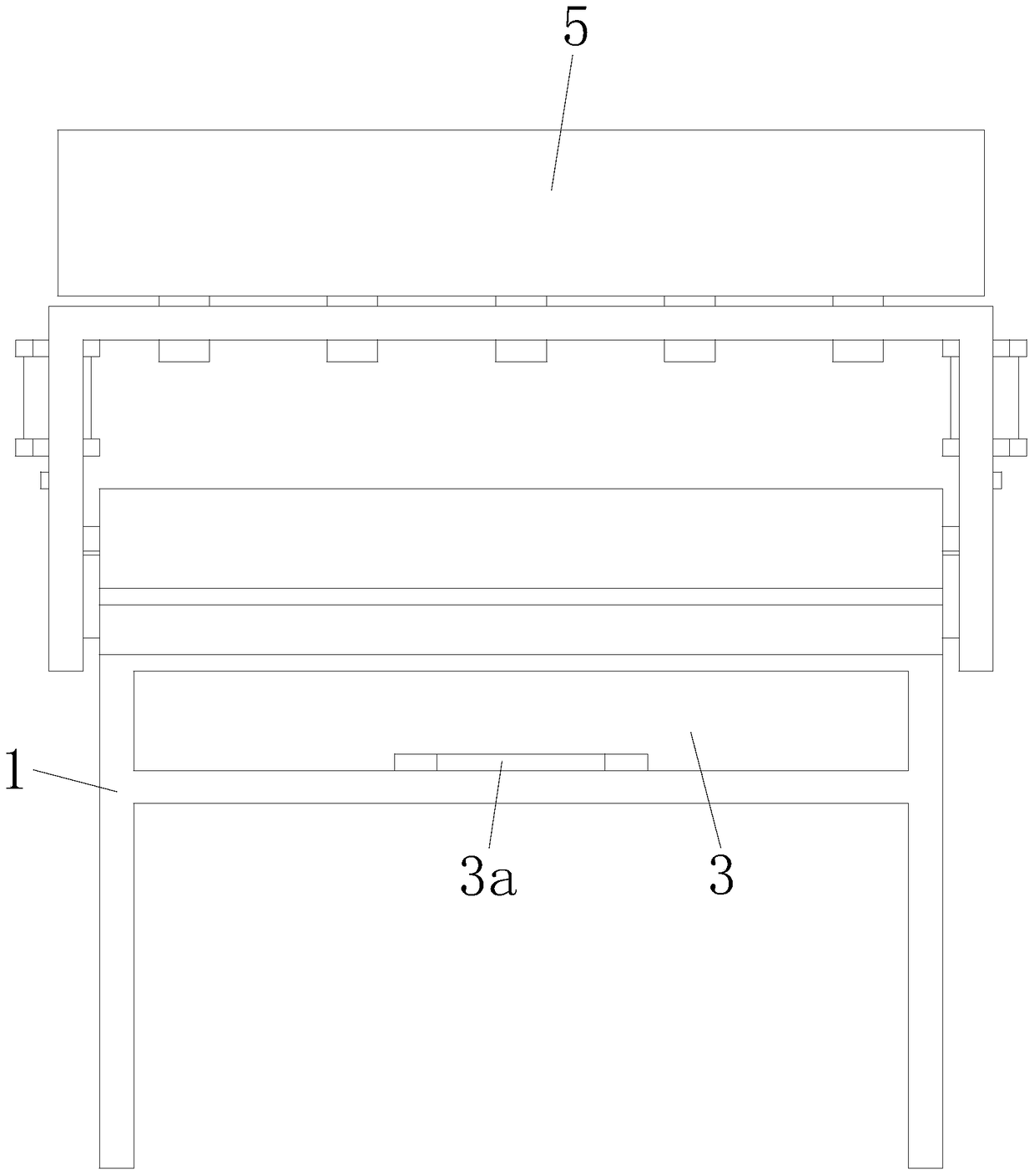 A steel plate oiling machine