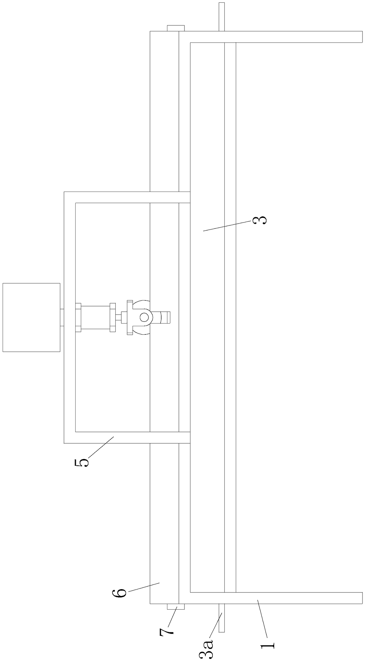 A steel plate oiling machine