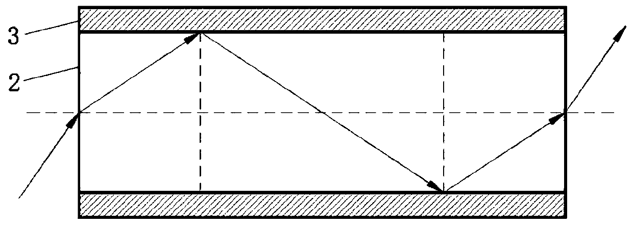 Optical fiber skin layer glass for optical fiber image transmission element and mechanical pipe-drawing forming method of optical fiber skin layer glass