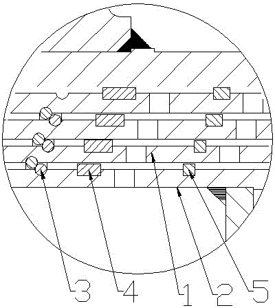 Multi-stage hydraulic oil cylinder with improved structure