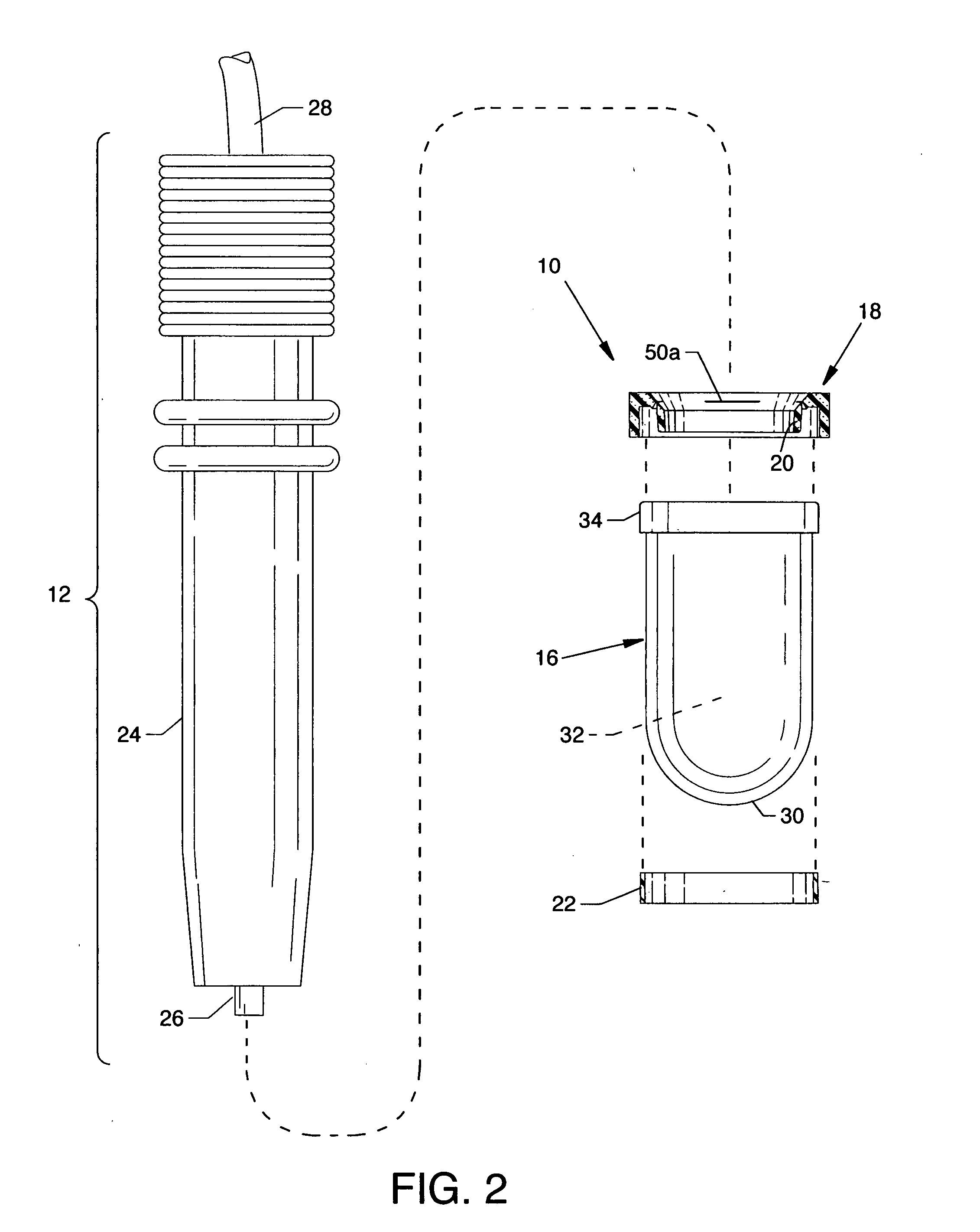 Immersion bag system for use with an ultrasound probe