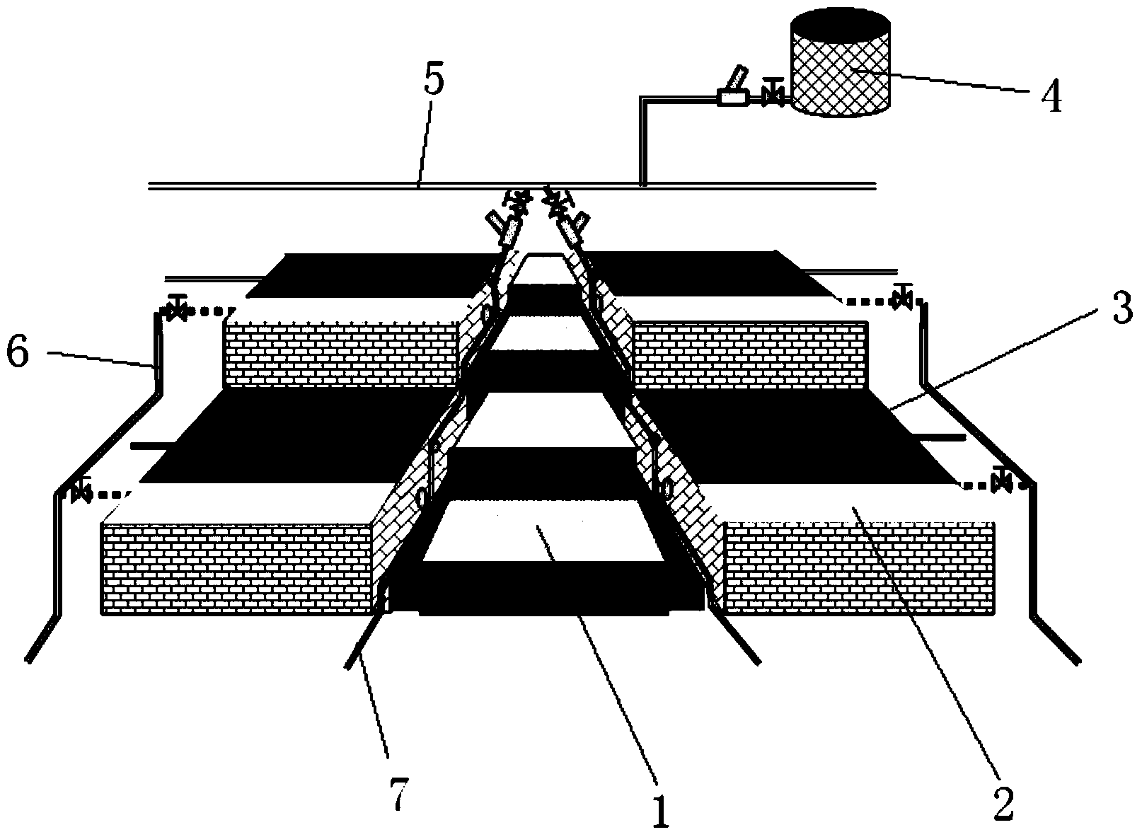 Lawn type bleacher and manufacturing method thereof