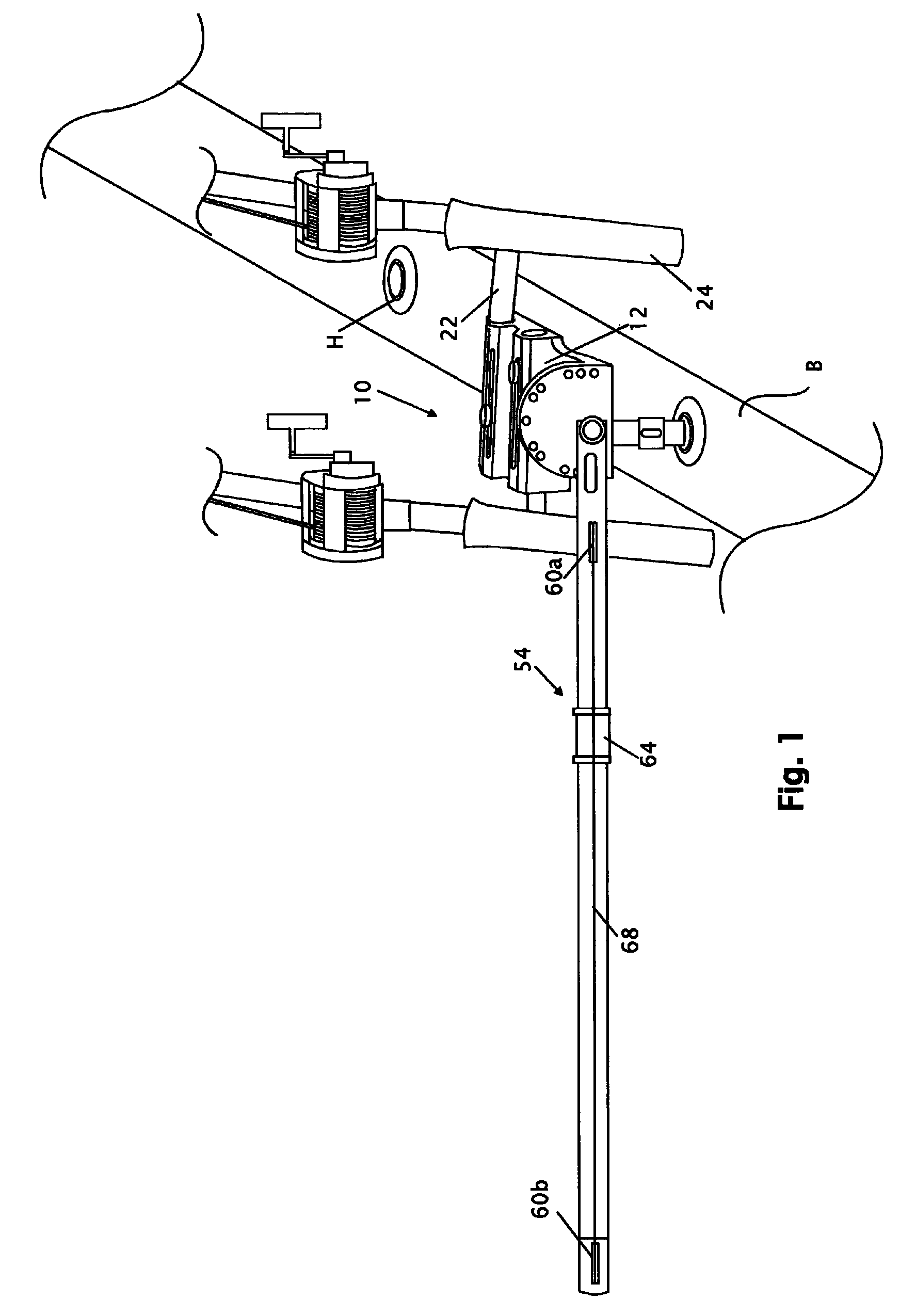 Multiple use fishing assembly