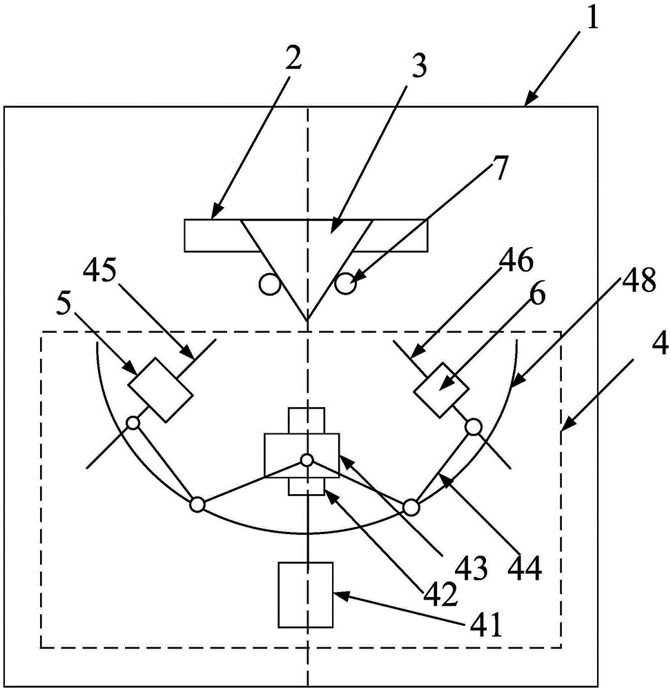 Surface plasmon resonance imaging detection device