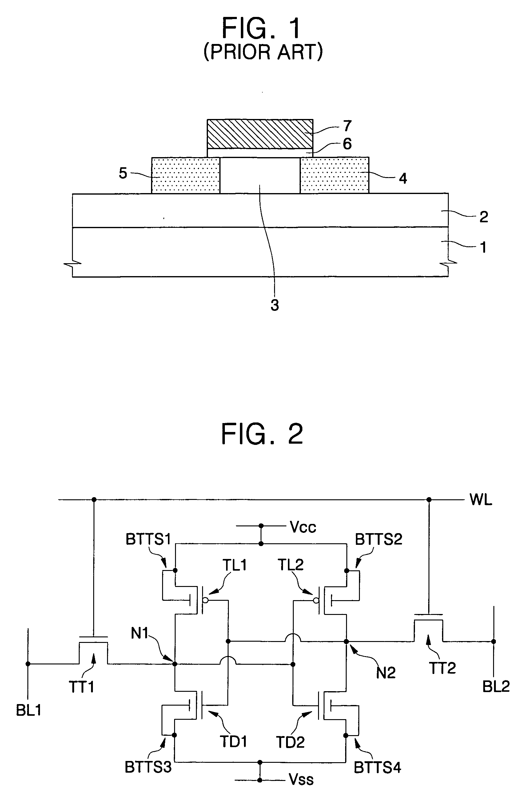 Body-tied-to-source MOSFETs with asymmetrical source and drain regions and methods of fabricating the same