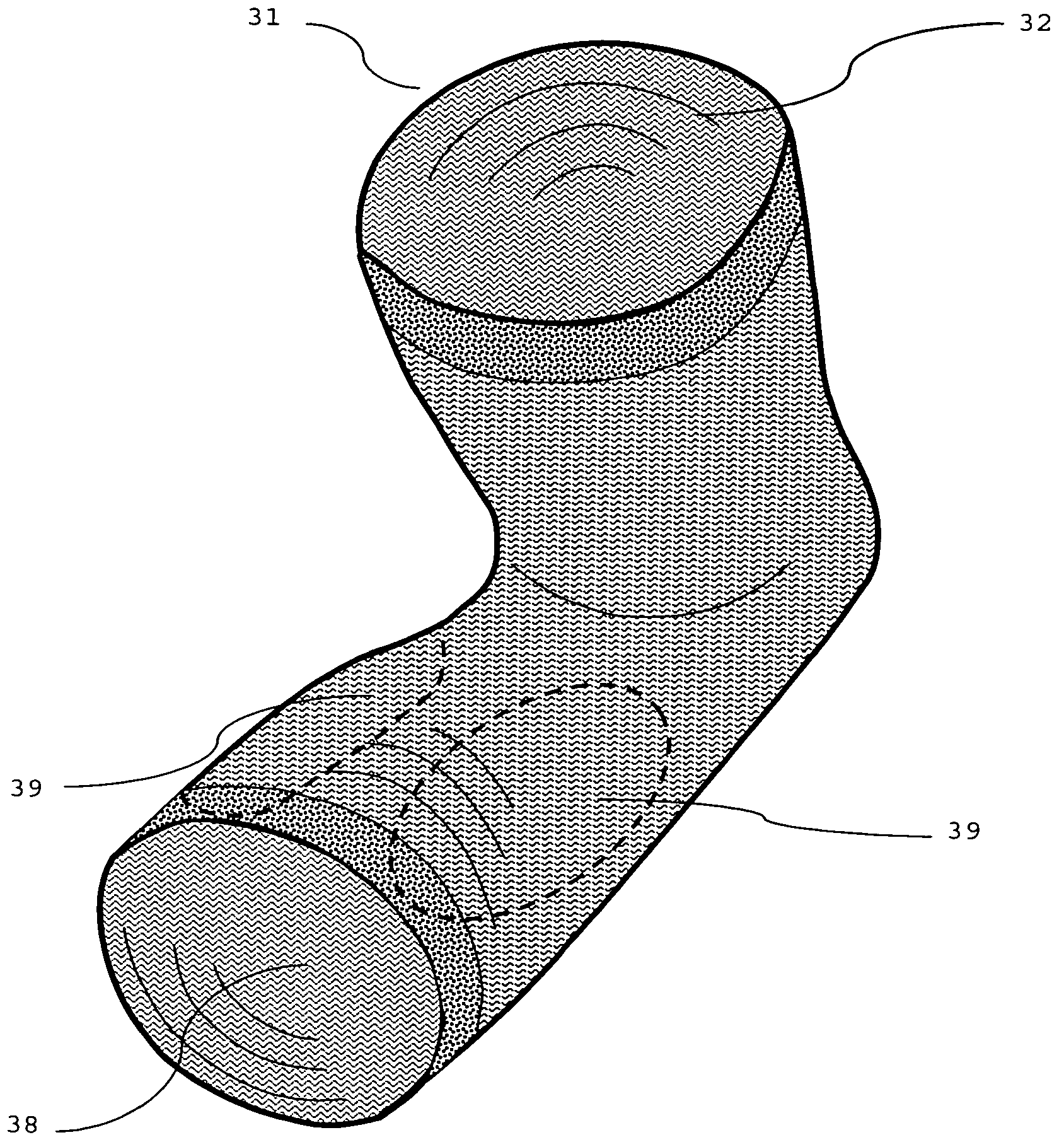 Orthosis for movement damping