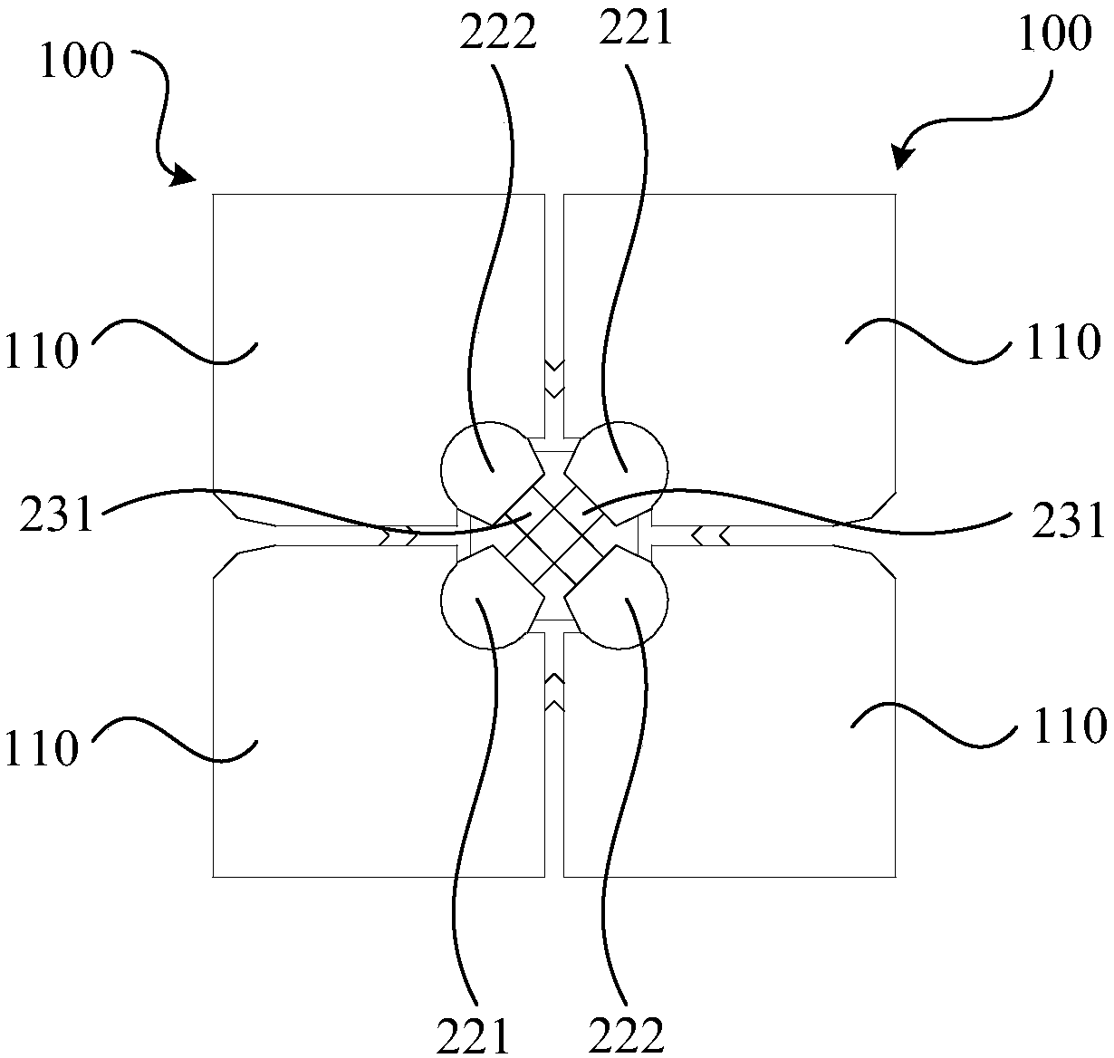 Dual-polarized antenna and oscillator thereof