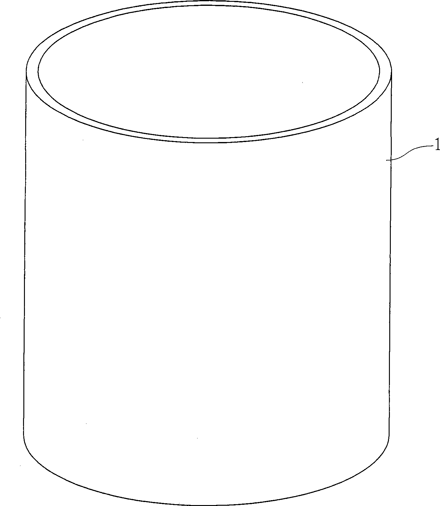 Method for sealing and wrapping edge using fluoro-resin seamless film