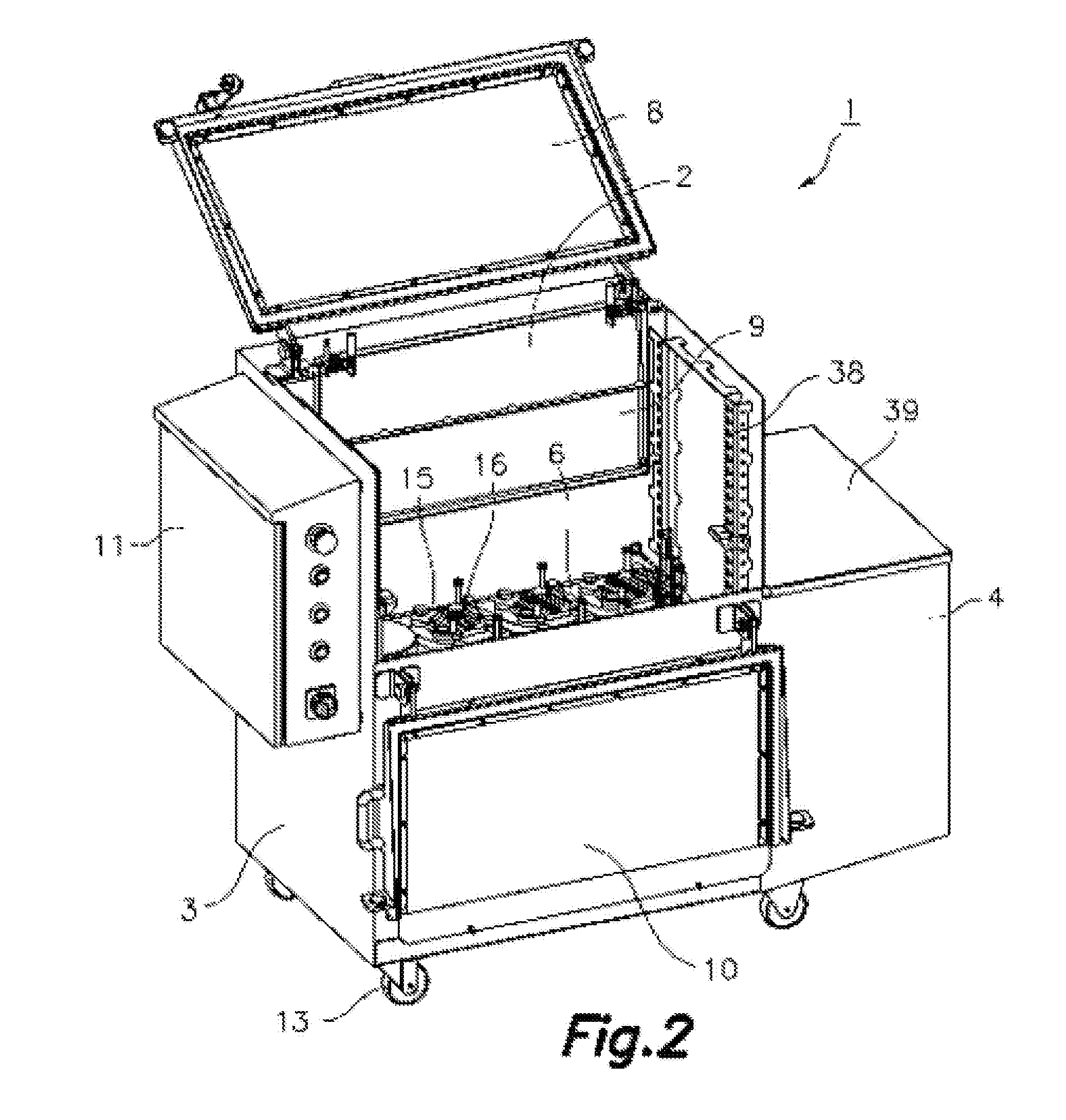 Method and machine for cleaning needles for injecting fluids into meat products