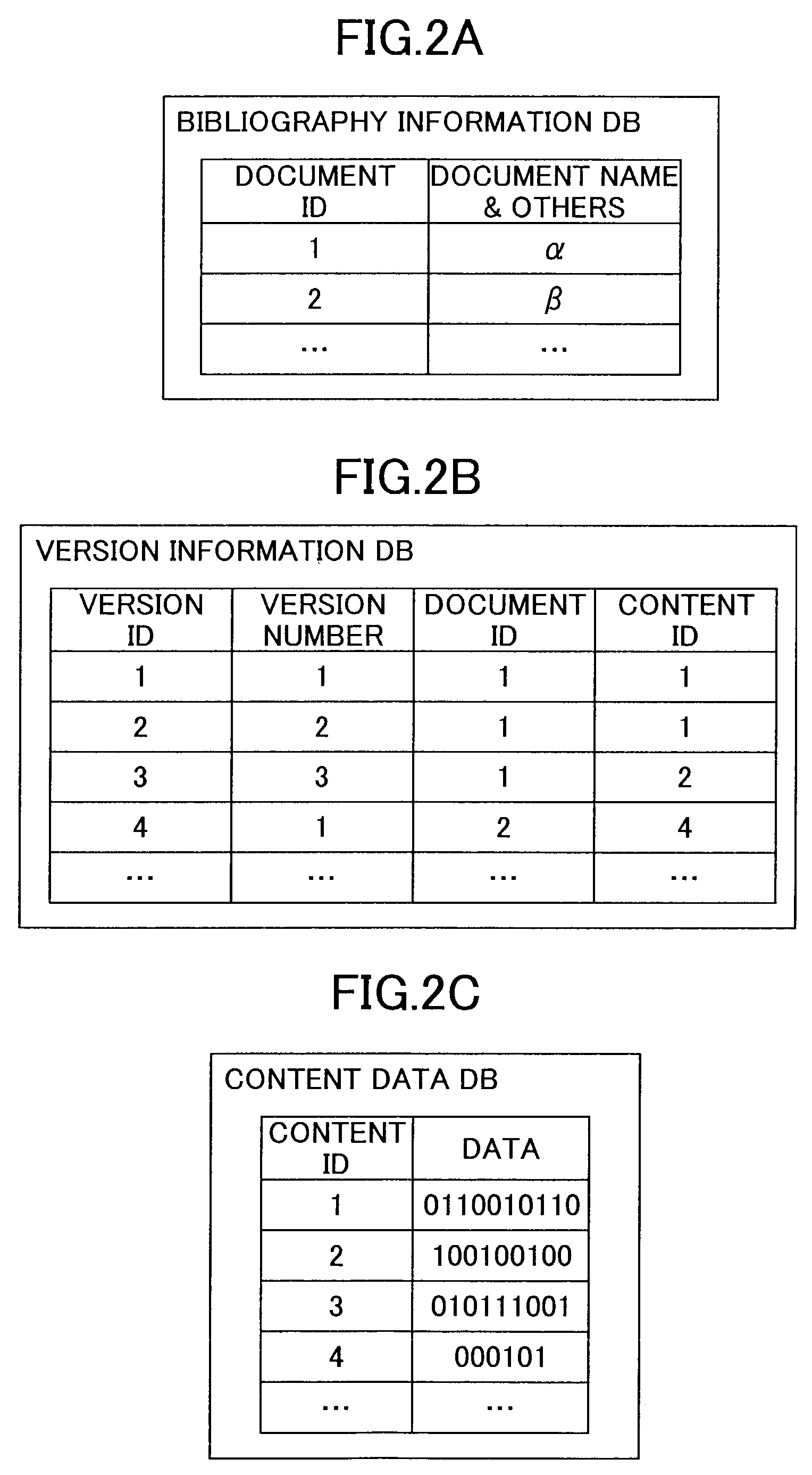 Document processing utilizing a version managing part