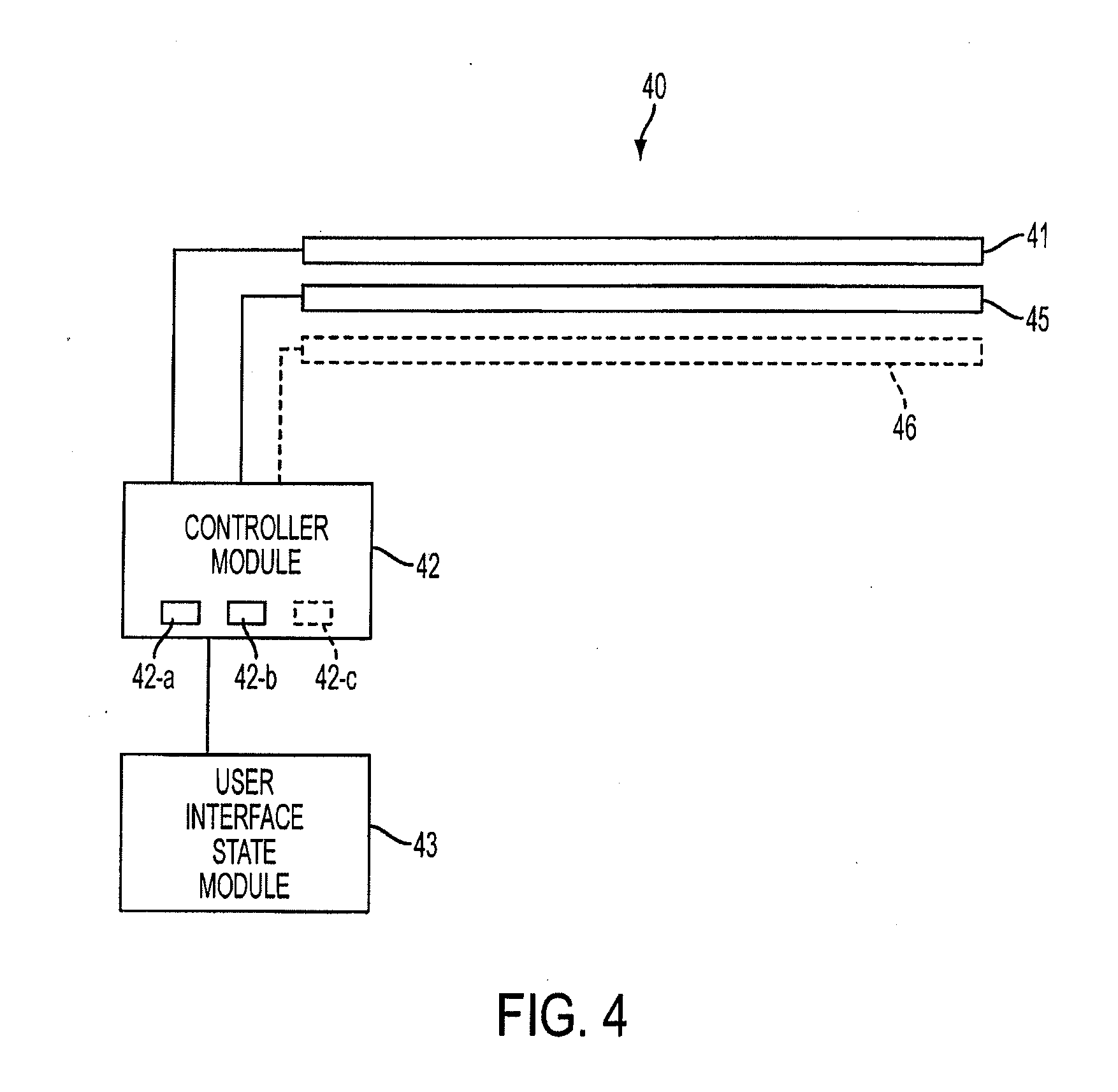 User interface having changeable topography