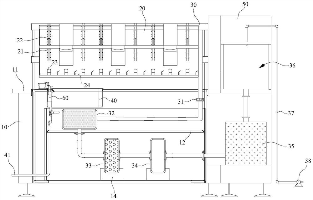 A corrosion test device for low-magnification inspection of dendrite corrosion