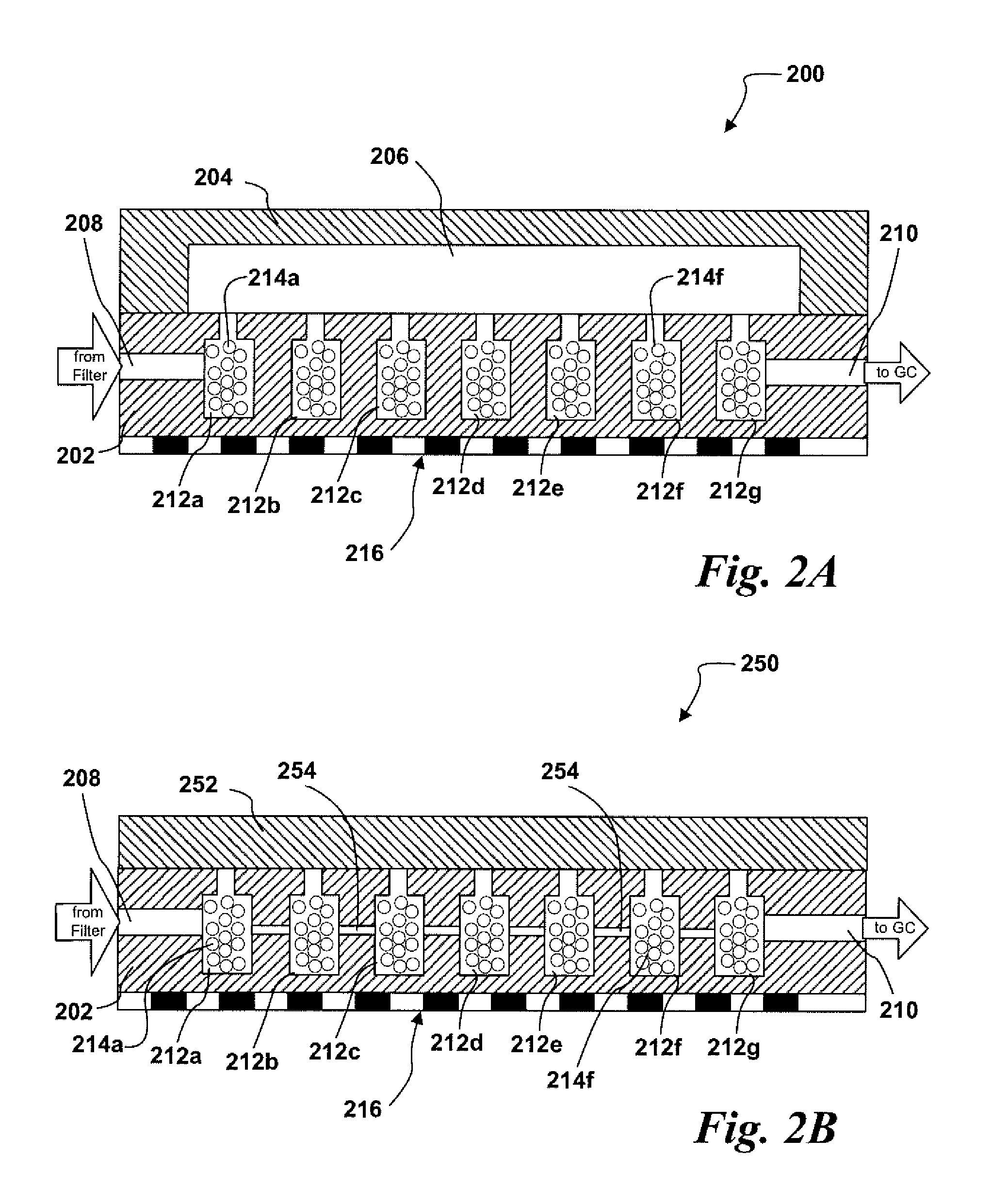 CASCADED GAS CHROMATOGRAPHS (CGCs) WITH INDIVIDUAL TEMPERATURE CONTROL AND GAS ANALYSIS SYSTEMS USING SAME