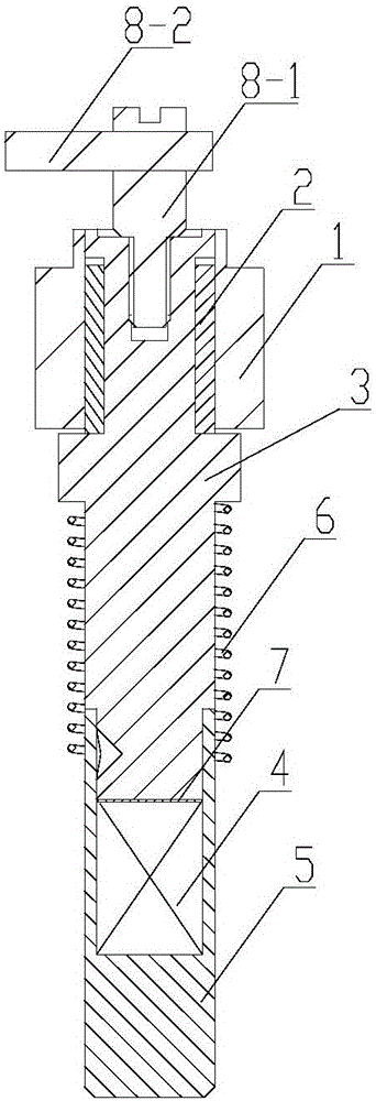 Detonator security mechanism with self-locking function and detonator