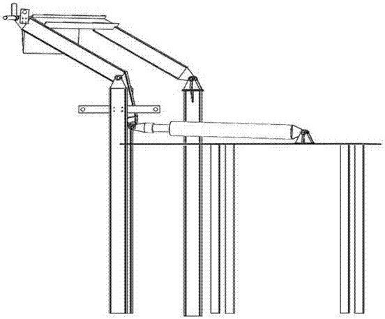 Automatic wagon cross beam detection device and method