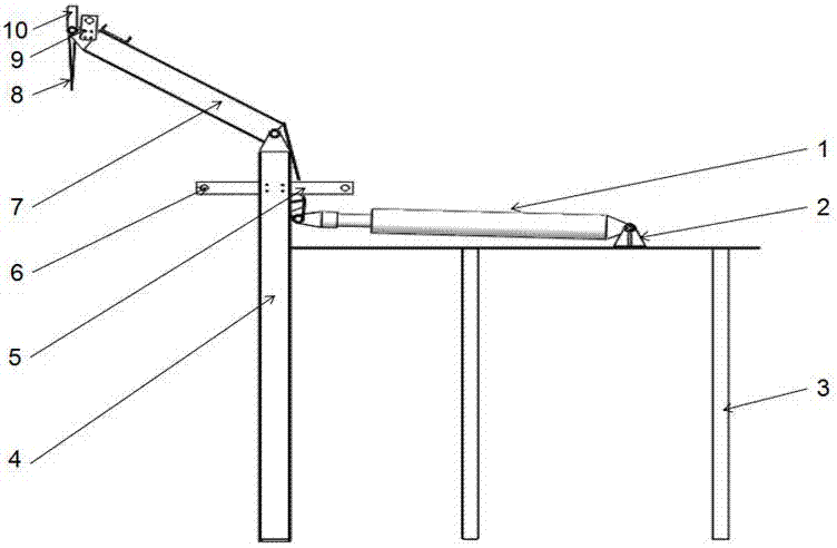 Automatic wagon cross beam detection device and method