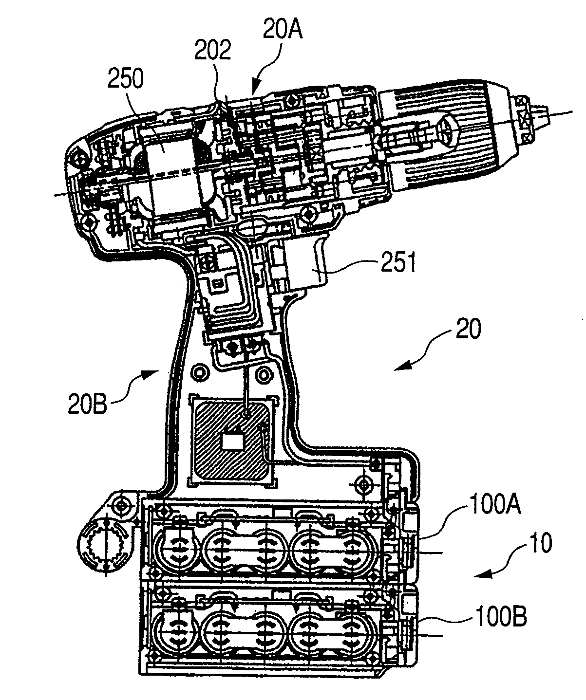 Battery pack and cordless tool using the same