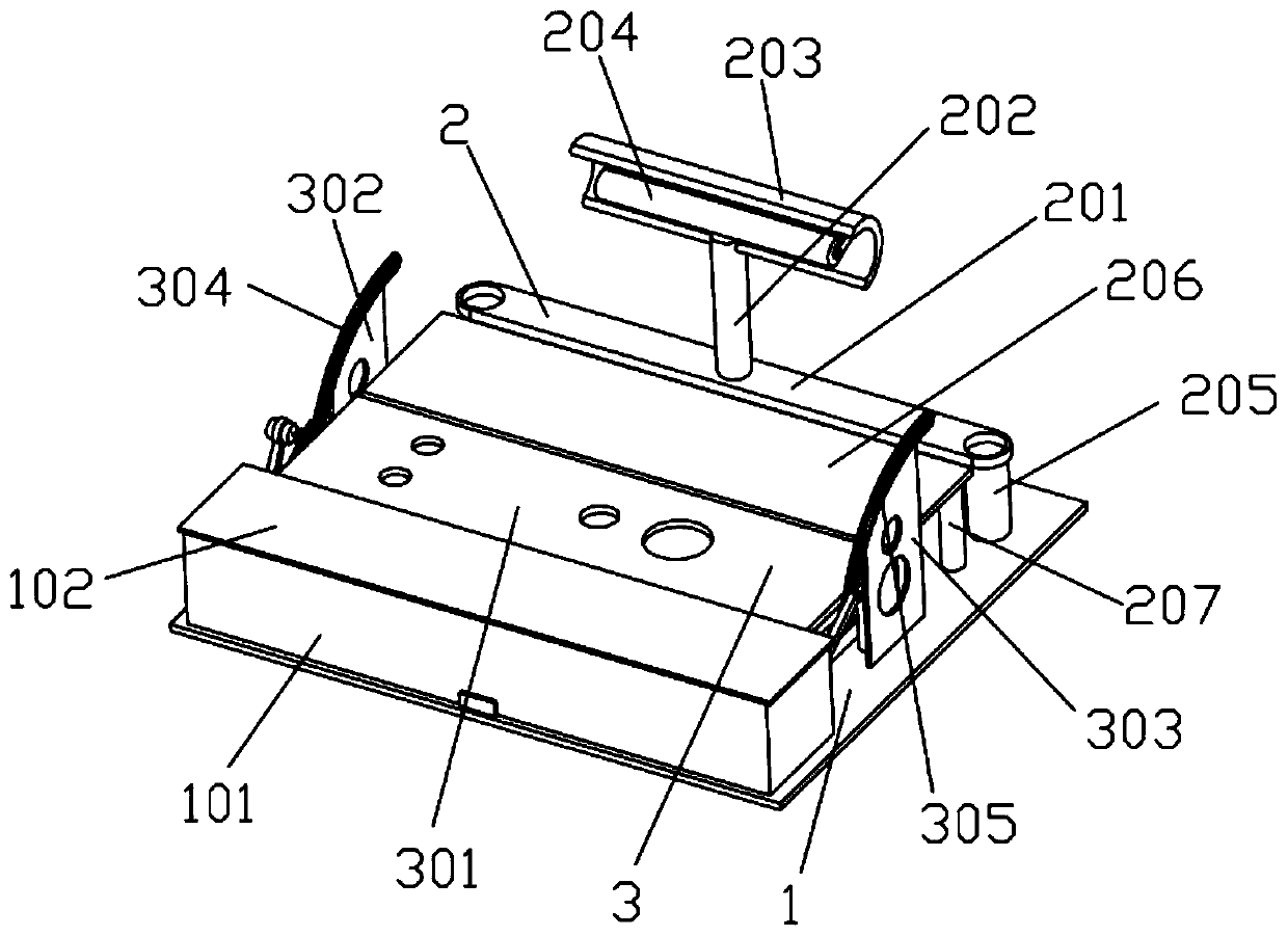 Adjustable special bed with disinfection function for burn department