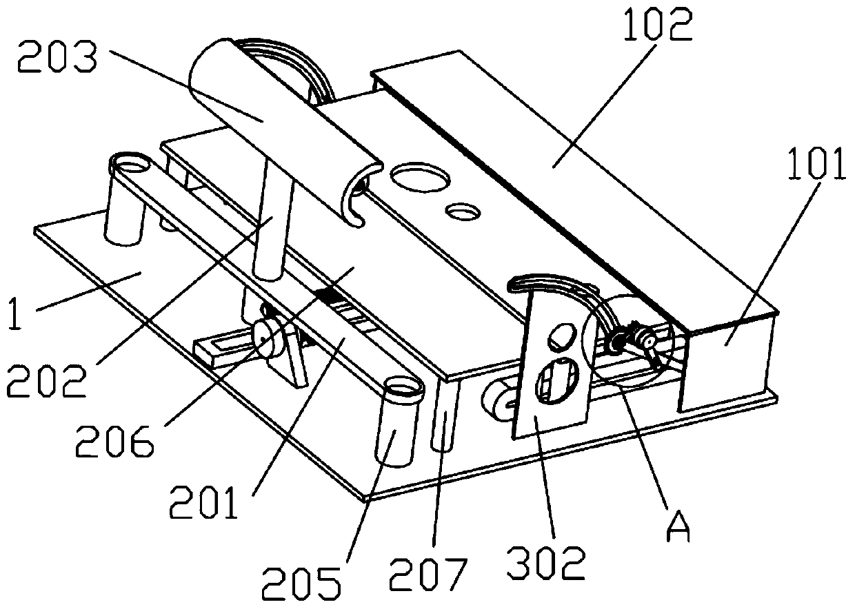 Adjustable special bed with disinfection function for burn department