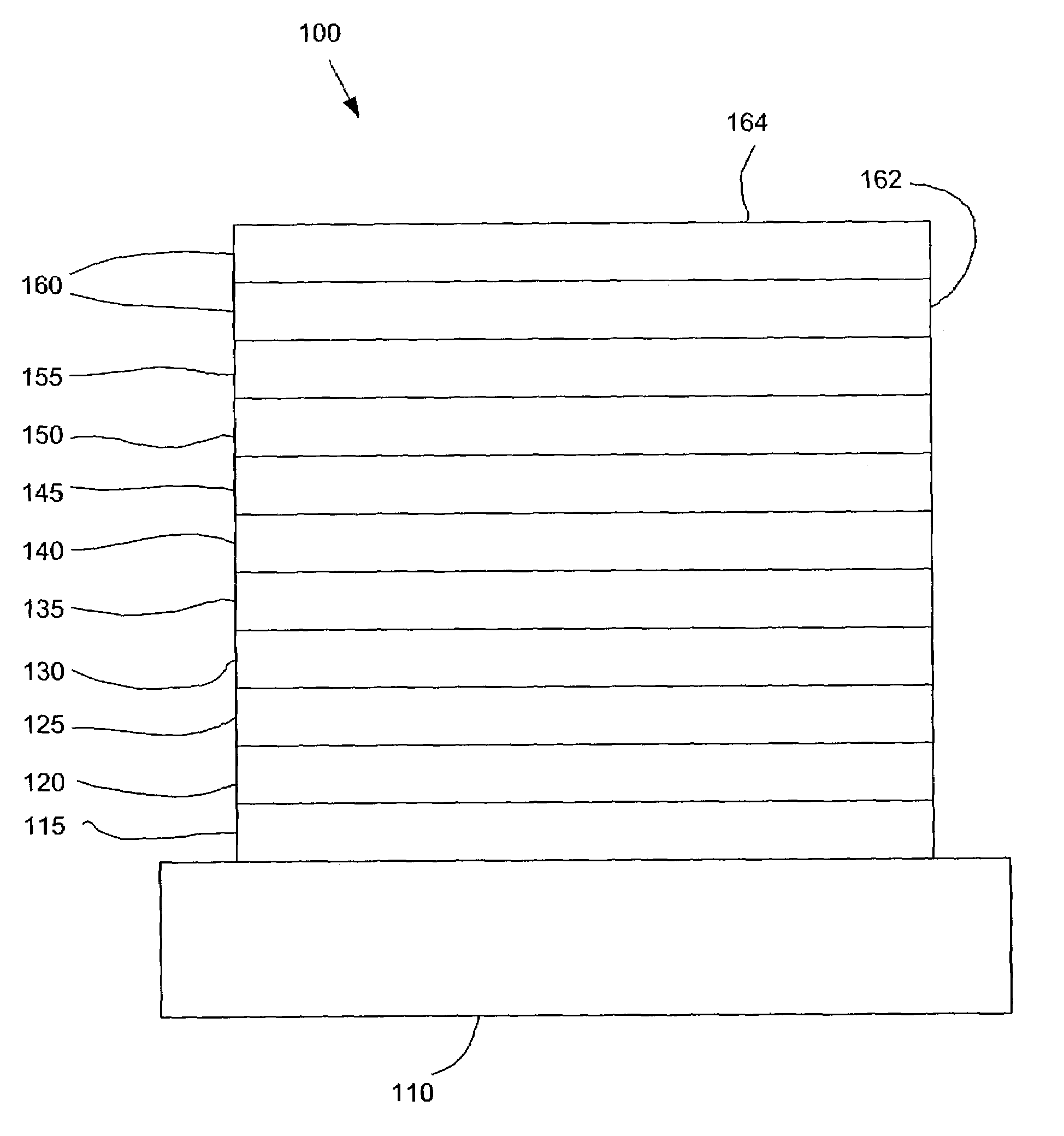 Structure and method of fabricating organic devices