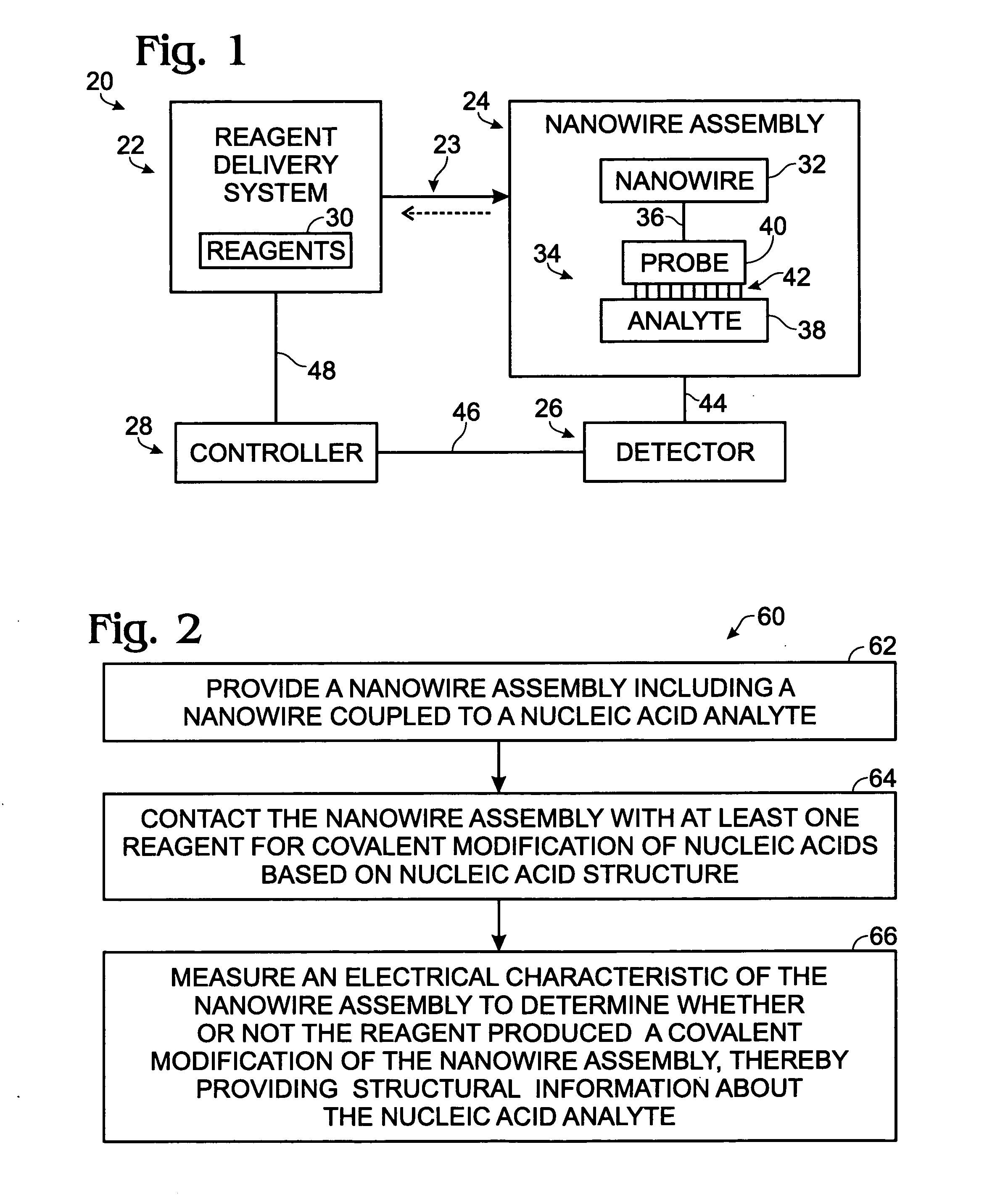 Nanowire-based system for analysis of nucleic acids