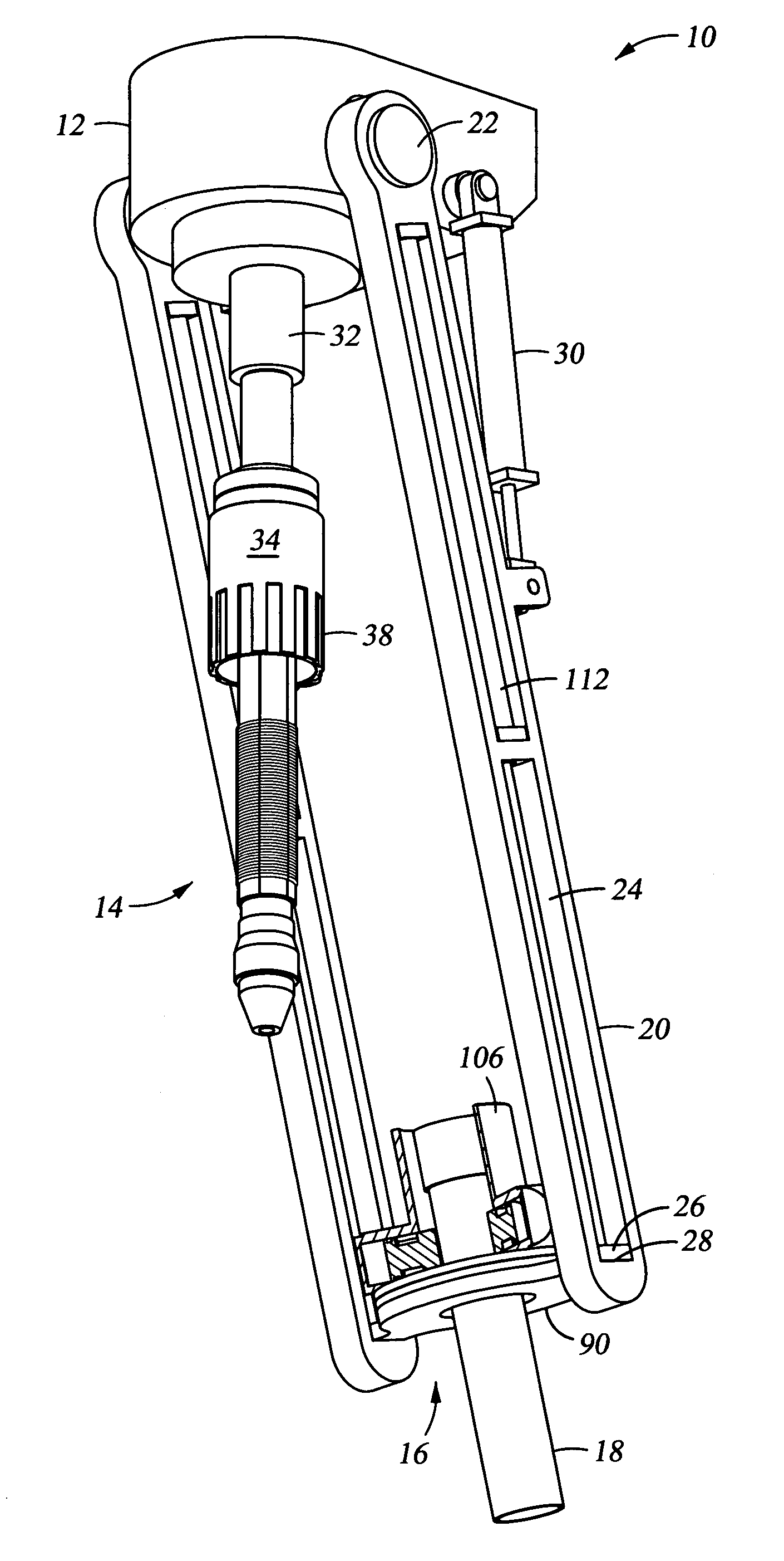 Casing running and drilling system