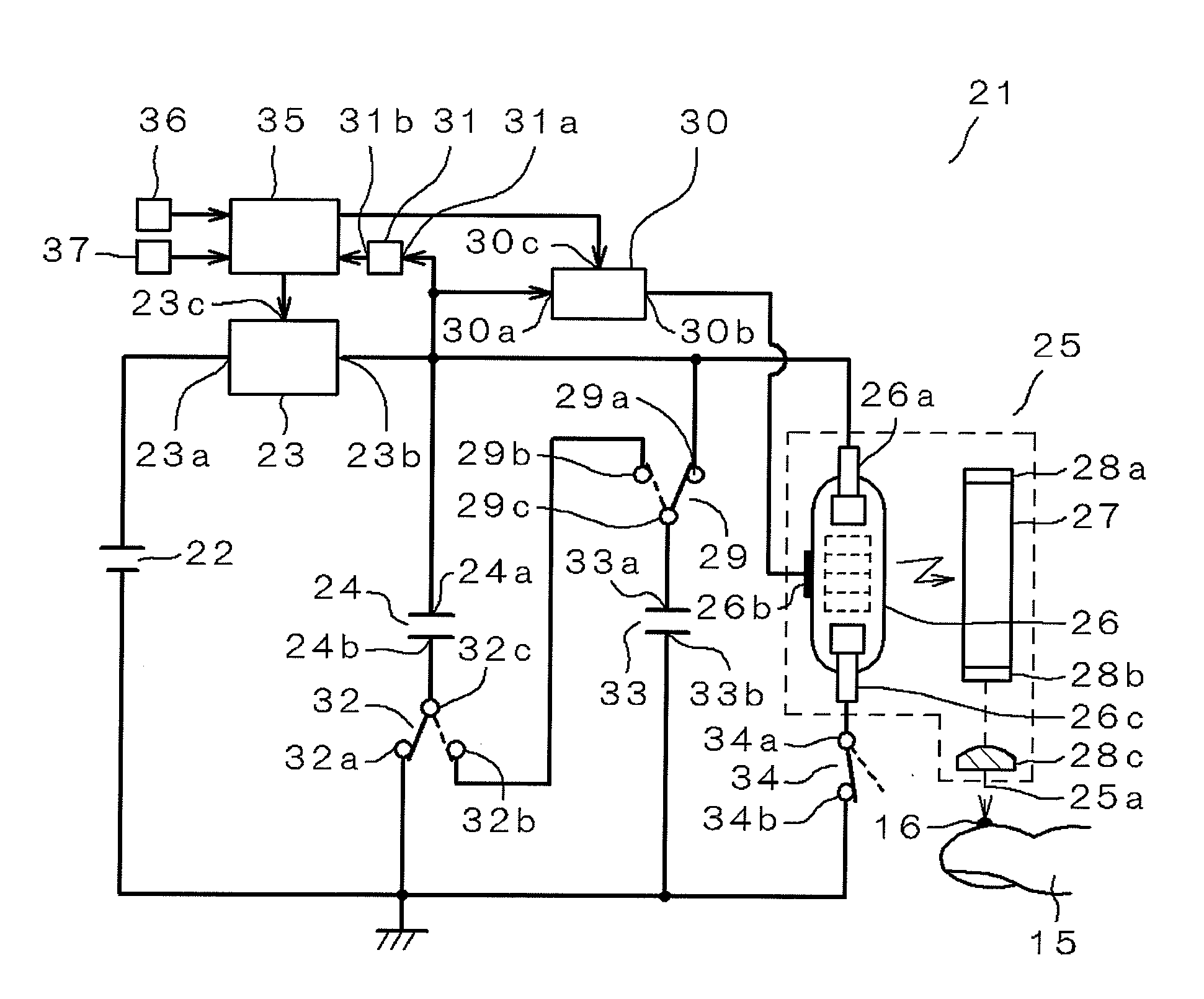 Puncture device and method for controlling same