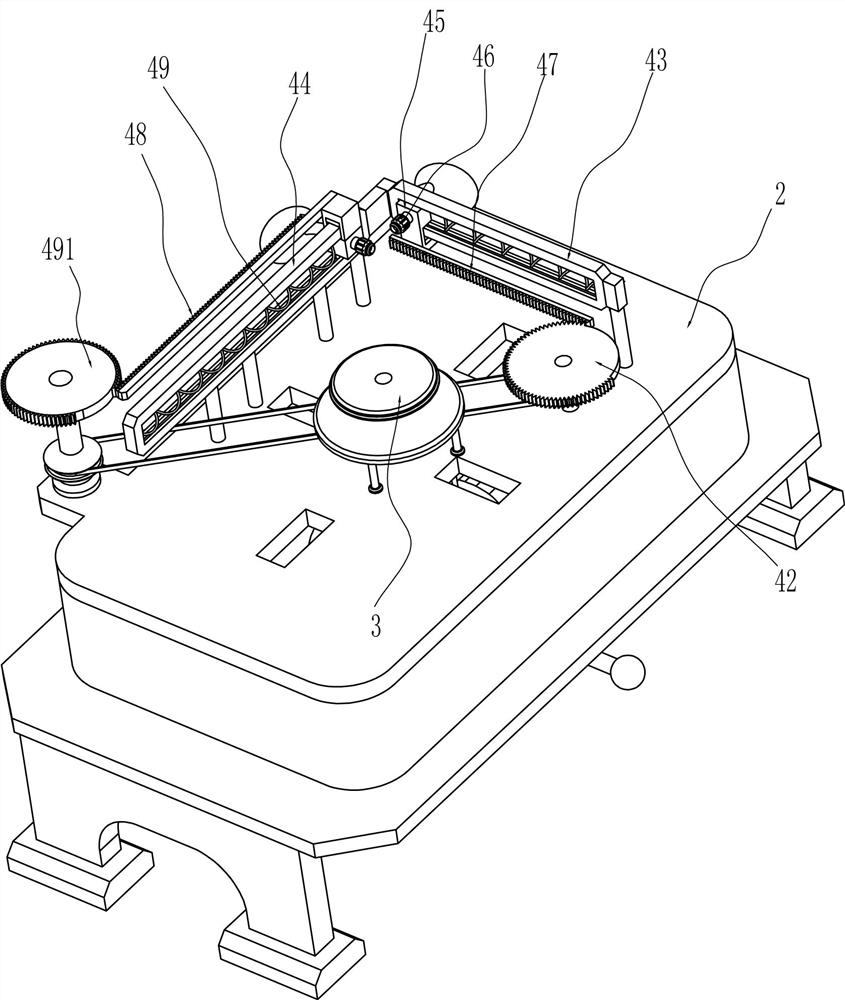 An edge throwing device for acrylic board processing