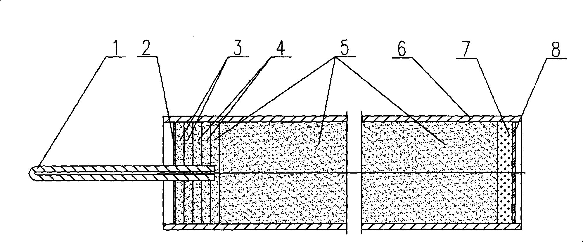 Solid fuel for torch burner and preparation method thereof