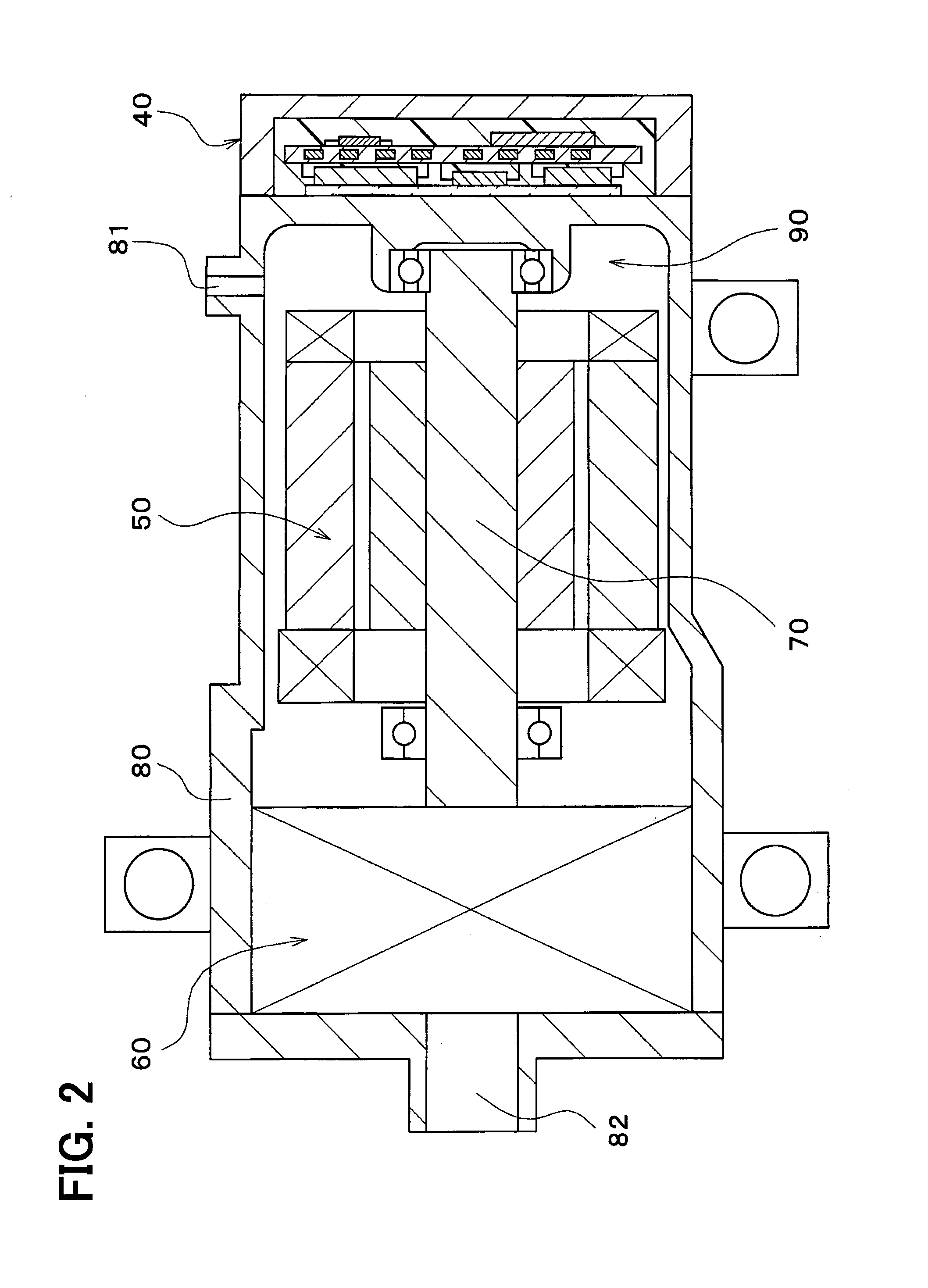 High voltage electric device and electric compressor