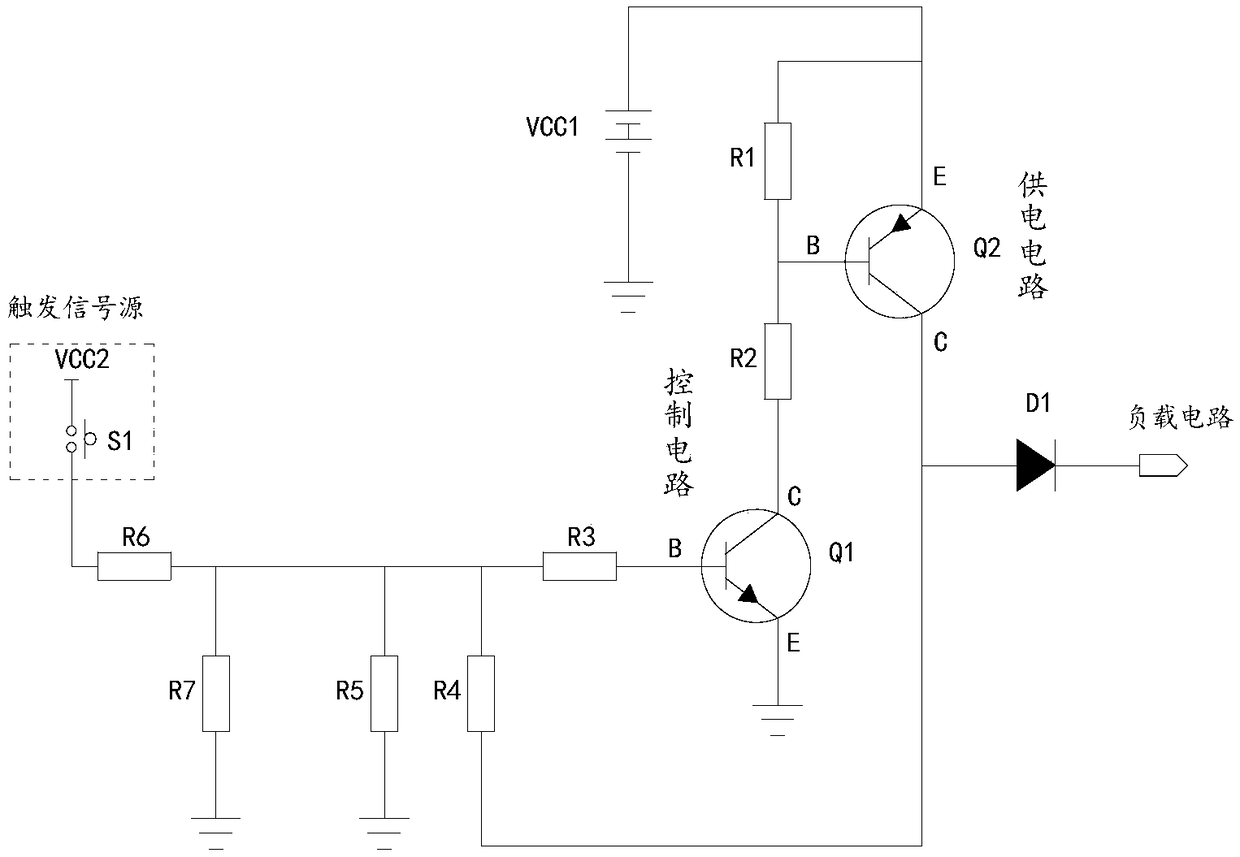 Power triggering circuit