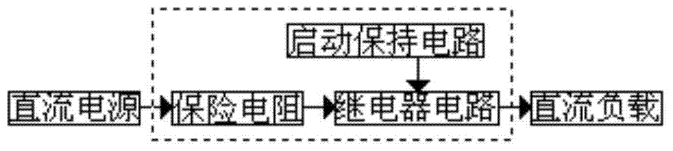 Output short circuit protection device for direct-current power supply