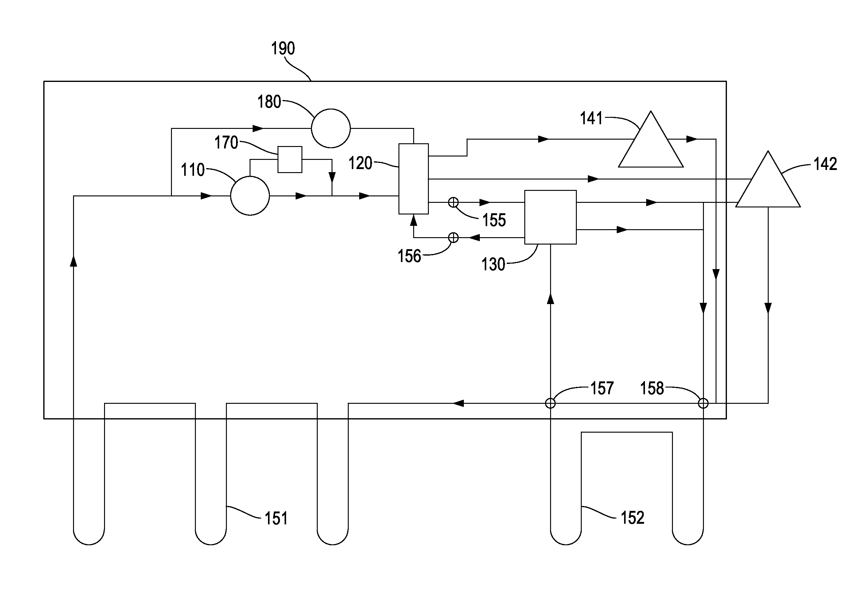 Energy efficient cooling and heating system