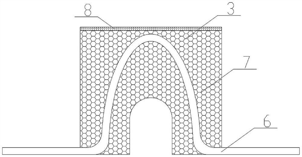 New and old bridge splicing seam structure system and construction method