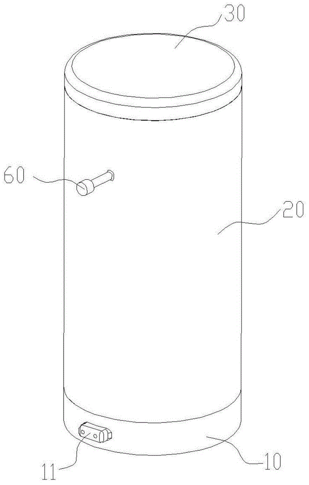 Temperature control electric cup