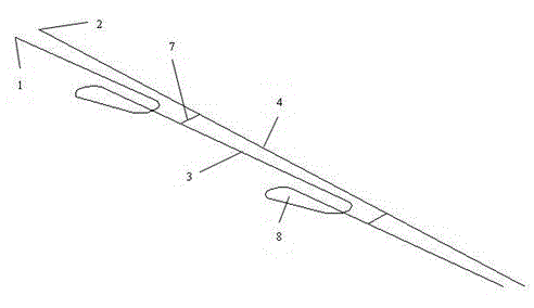 Development method of transportation through auxiliary slope ramp matched with rubber belt inclined shaft