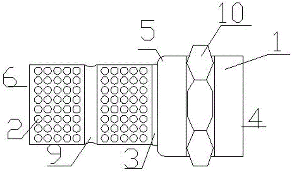 A crimp connector