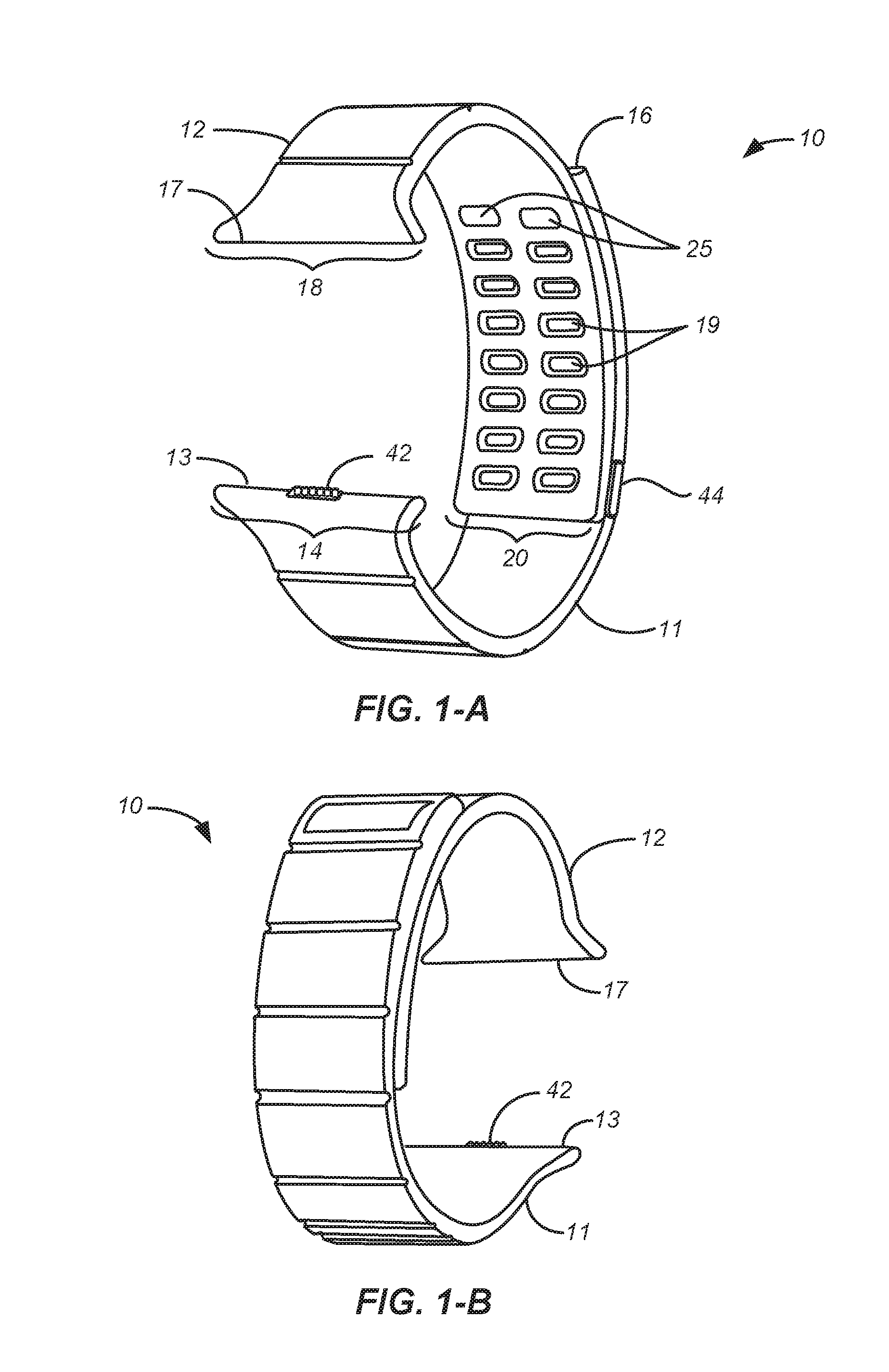 Flexible unitary charging band system