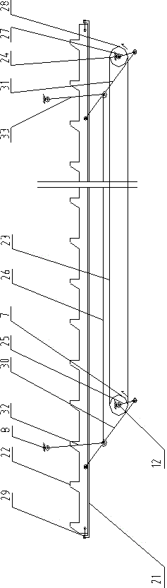 Directional seeding device for super japonica rice seedling raising