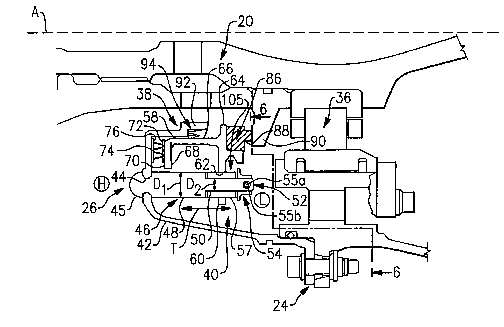 Mechanical face seal stop pin