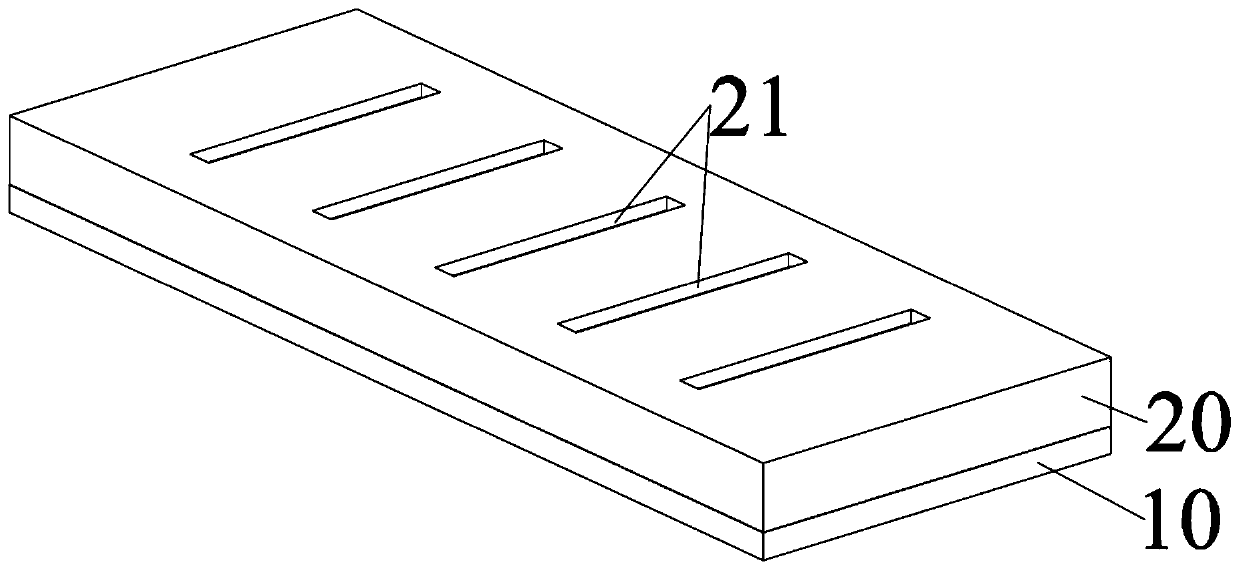 Scorpion seam receptor-based simulation flexible temperature sensor and fabrication method thereof